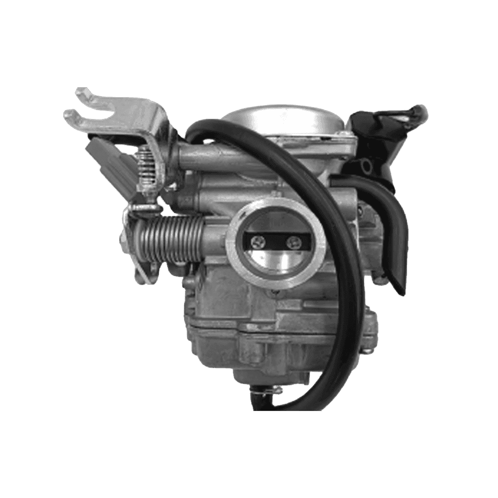 PD22J Carburetor 125CC, Piston Vacuum Carburetor for GY6 125 CG125 Street Motorcycle Scooter