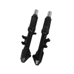 Short Side-Mount Disc Brake Front Fork Suspension (Gloss Black) thumbnail 1