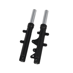 Asymmetric Disc Brake Front Fork Suspension (Matte Black) thumbnail 1