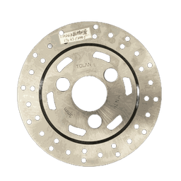 170mm Motorcycle Brake Disc Rotor, TOLAN Brand, Stainless Steel Ventilated, for 125cc-150cc Scooter thumbnail 2