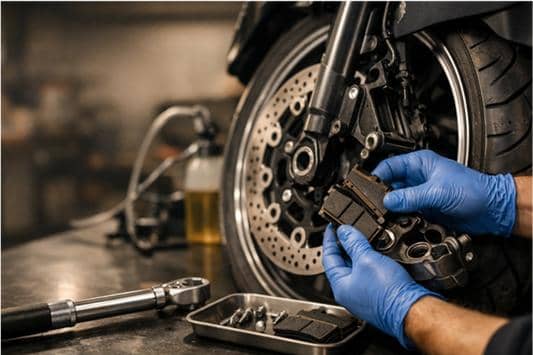 La sécurité stimule la demande de composants de freinage avancés - MOTOKS Motorcycle Parts News