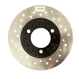 190mm Slotted Motorcycle Brake Disc Rotor, 4 Bolt Stainless Steel Rotor for Pit Bike Scooter thumbnail 1