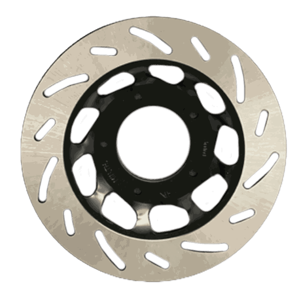 260mm Aluminum Hub Motorcycle Brake Disc Rotor, 6 Mounting Holes Stainless Steel Rotor for Street Bike - Motorcycle Parts Manufacturer MOTOKS