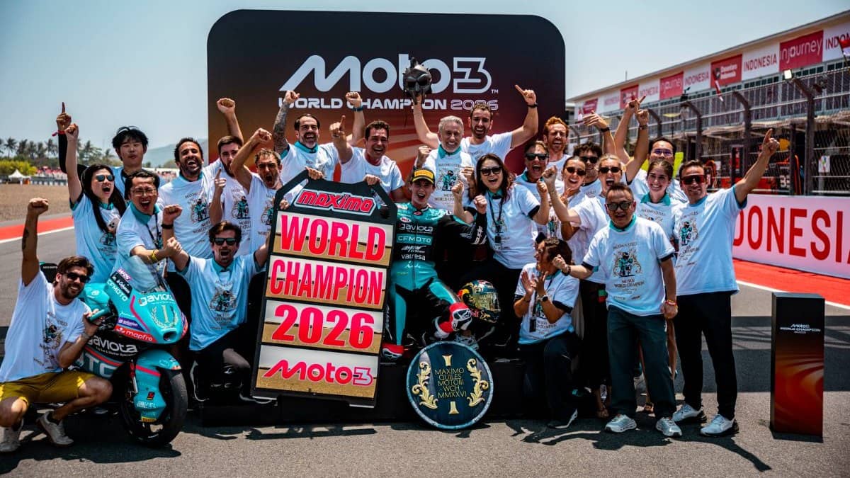 CFMOTO Wins the Moto3 World Championship Again — With Five Races Still to Run - MOTOKS Motorcycle Parts News
