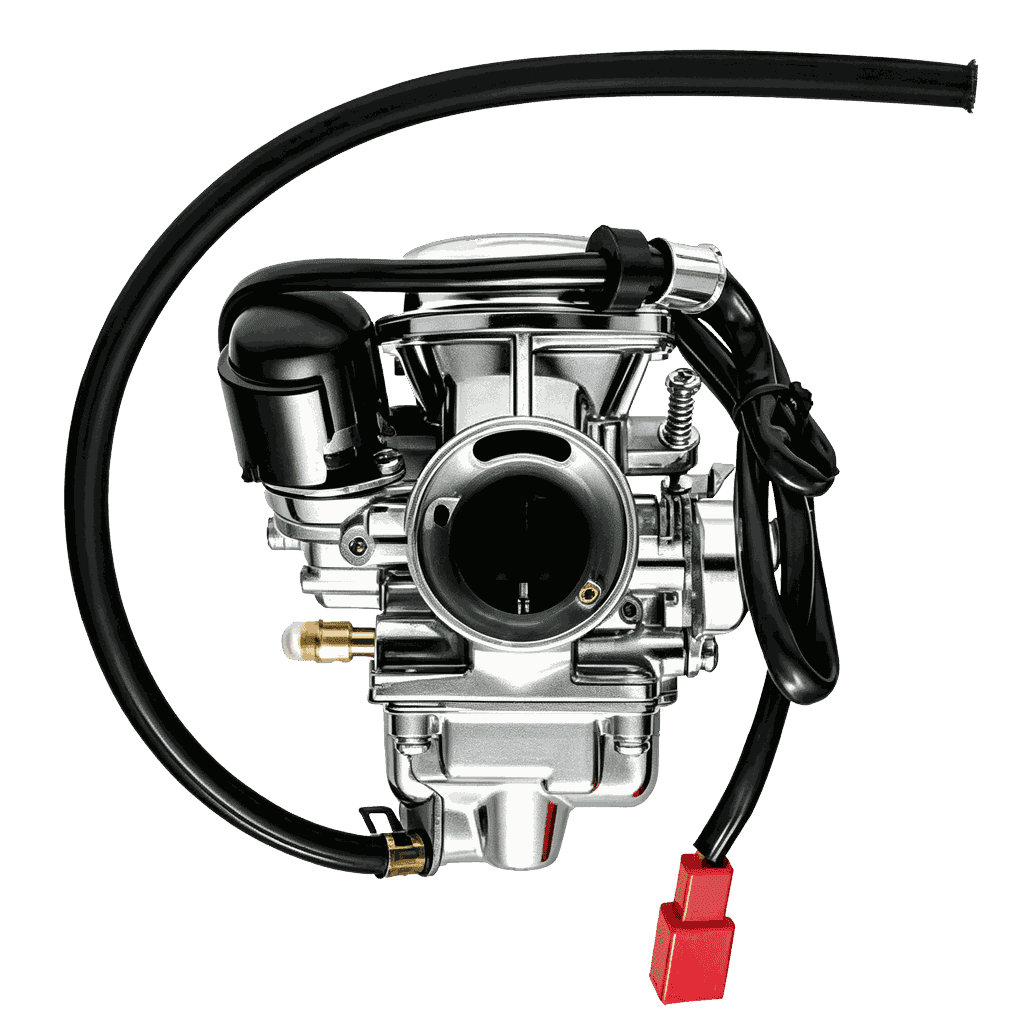 PD24J Carburetor 125-150CC, High Performance Piston Vacuum Carburetor for CB125 EN125 Motorcycle