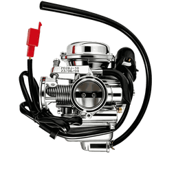 PD24J Carburetor 125-150CC, High Performance Piston Vacuum Carburetor for CB125 EN125 Motorcycle thumbnail 2
