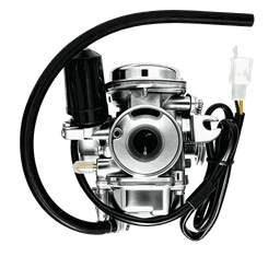 PD50 Carburetor 49-50CC, Mini Piston Carburetor for 49CC Mini Moto Power Bicycle Small Engine thumbnail 1