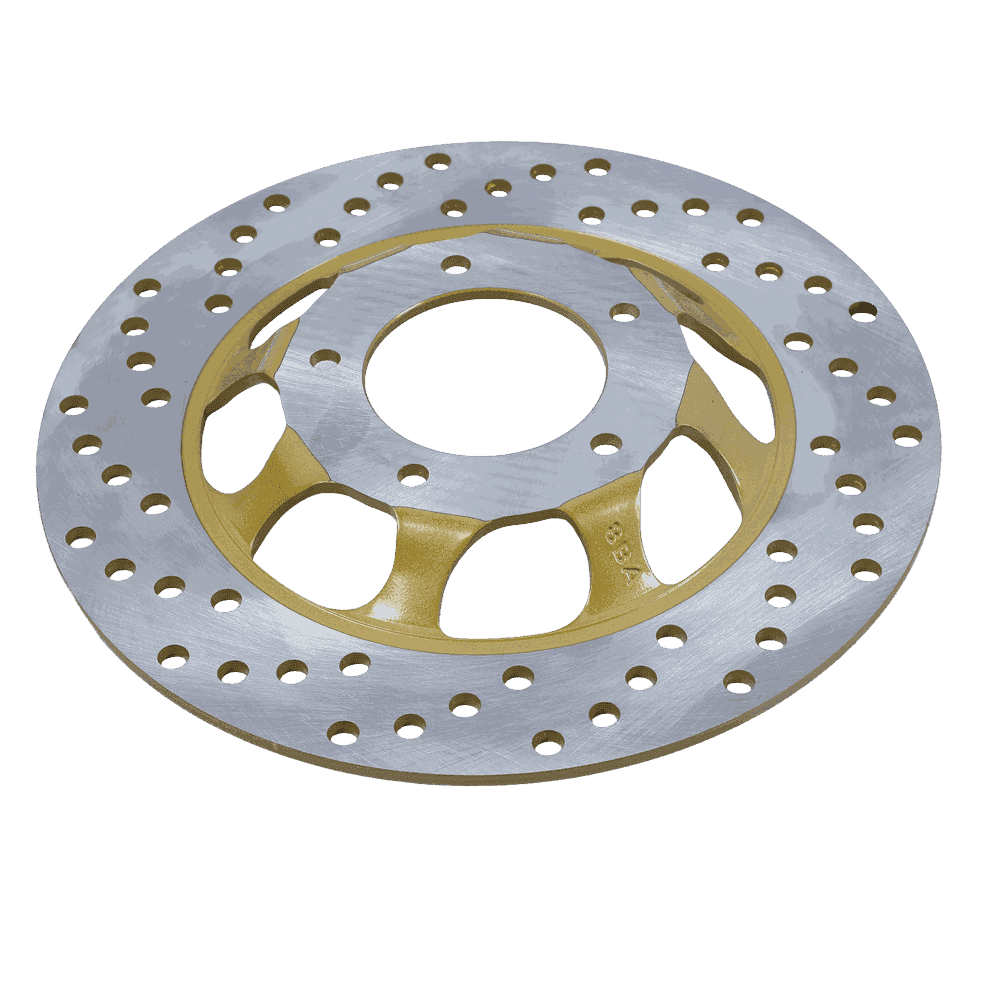 220mm Floating Brake Disc Rotor Gold Inner Hub For GY6‑125 GY6‑150 ZY125T Motorcycle