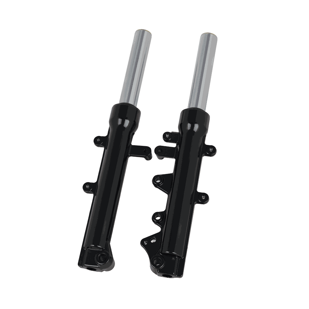 Multi-Mount Front Fork Suspension (Gloss Black) - Motorcycle Parts Manufacturer MOTOKS