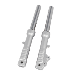 Single Mounting Ear Front Fork Suspension (Silver) thumbnail 2