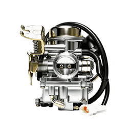 CVK24-1 Carburetor 125CC, Universal Vacuum Carburetor Replacement for 125CC Scooter Motorcycle Commuter Bike thumbnail 1