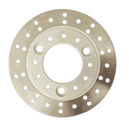 160mm Motorcycle Brake Disc Rotor, Full Silver, Stainless Steel Ventilated, for 125cc Scooter thumbnail 2