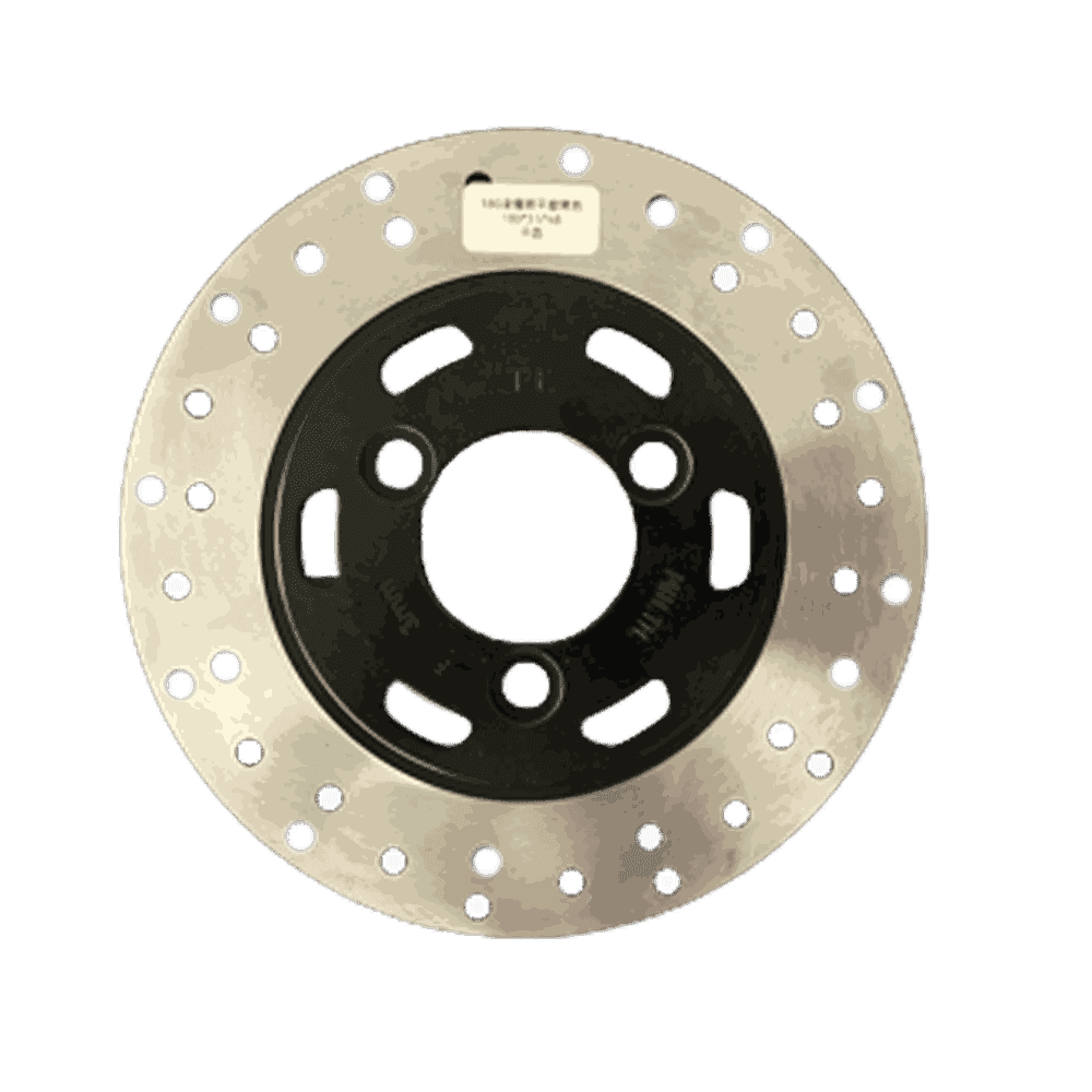180mm Motorcycle Brake Disc Rotor, Black Center, Stainless Steel Ventilated, for 150cc-200cc Dirt Bike - Motorcycle Parts Manufacturer MOTOKS