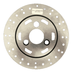 180mm Motorcycle Brake Disc Rotor, TOLAN Brand, 3-Hole Ring Hollow, Stainless Steel Ventilated, for 150cc-200cc Dirt Bike thumbnail 2