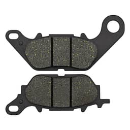 Plaquettes de frein à disque pour Yamaha YBR125 / YS125, semi-métalliques, jeu économique thumbnail 1