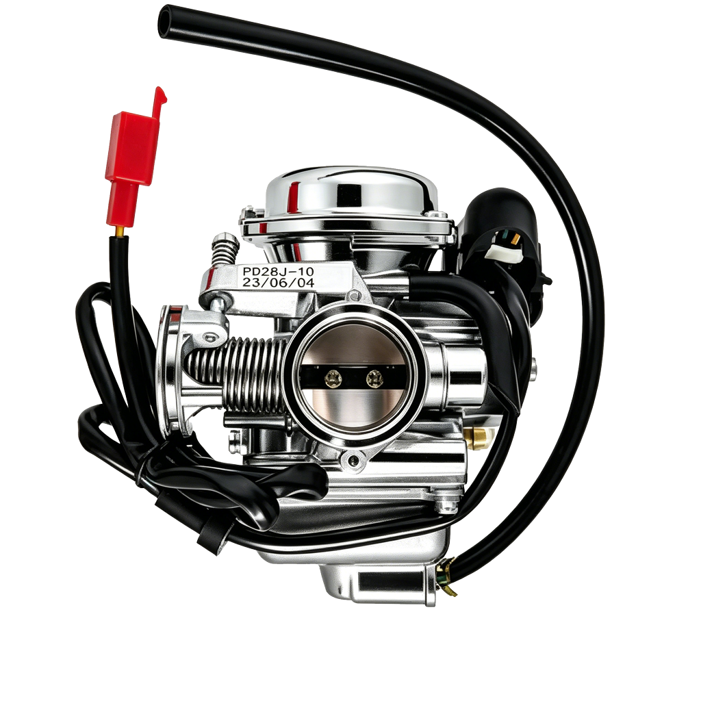 PD20J Carburetor 100-125CC, Piston Vacuum Carburetor Replacement for CG125 JH100 DY100 Motorcycle - η»θεΎ 5