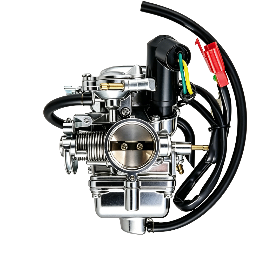 PD30J Carburetor 175-200CC, Large Bore Piston Vacuum Carburetor for CB200 Off-road Motorcycle ATV thumbnail 5