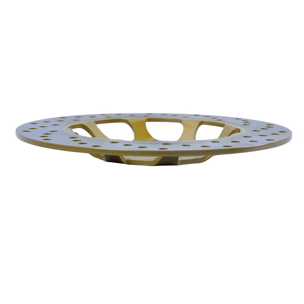 220mm Floating Brake Disc Rotor Gold Inner Hub For GY6‑125 GY6‑150 ZY125T Motorcycle - 细节图 2