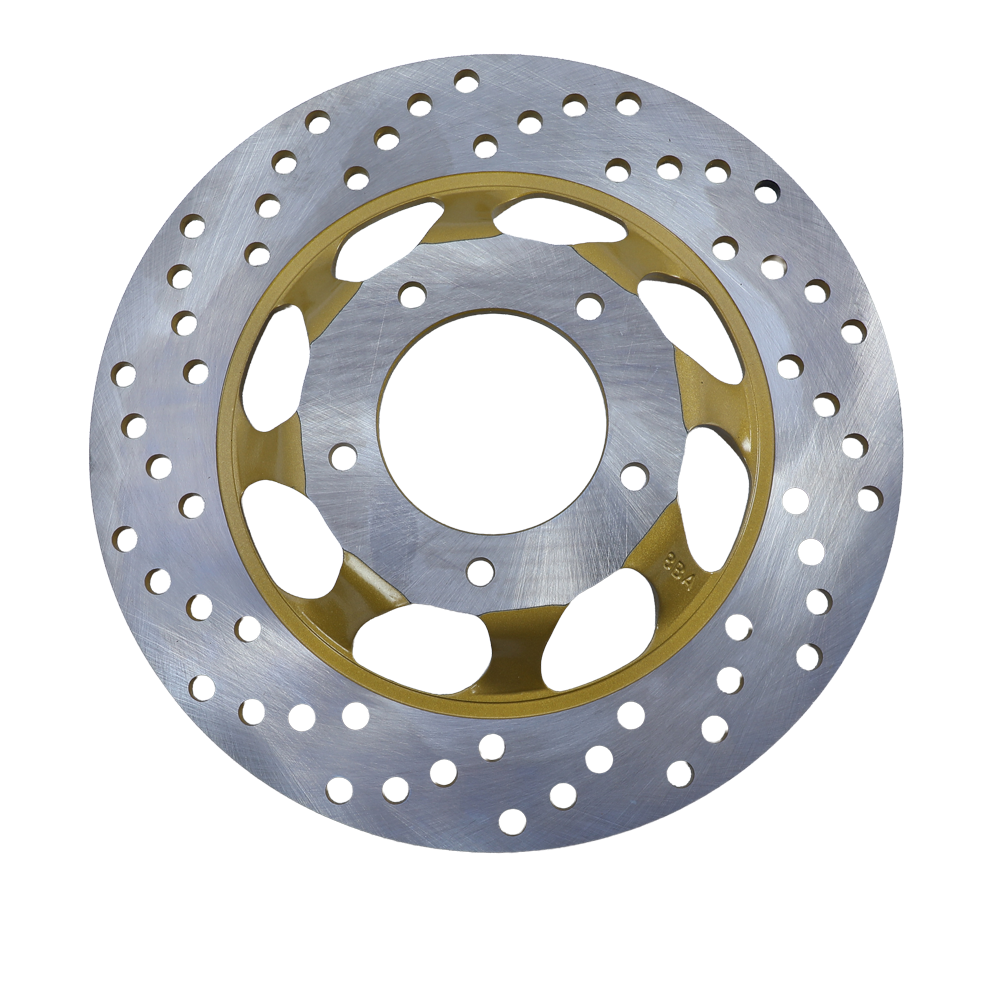 220mm Floating Brake Disc Rotor Gold Inner Hub For GY6‑125 GY6‑150 ZY125T Motorcycle - 细节图 5