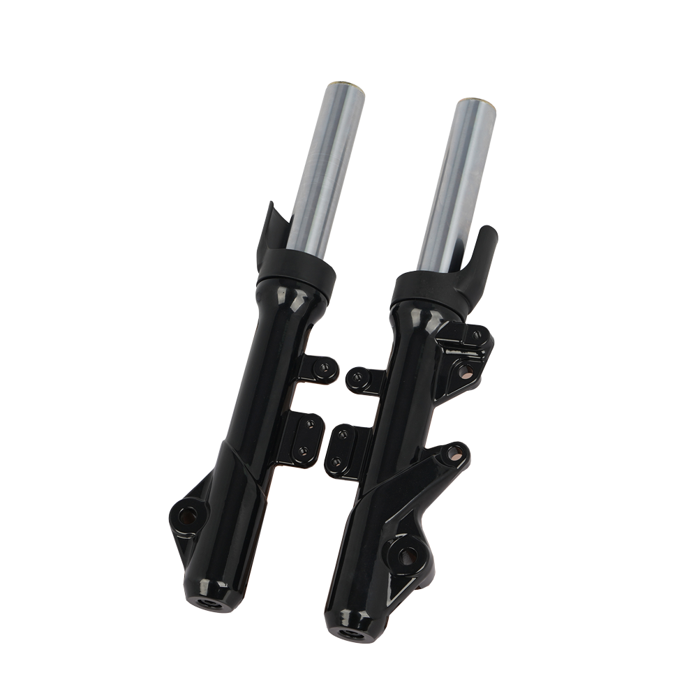 Motorcycle Front Fork Suspension with Dust Boot for 125cc Scooter (Silver) - 细节图 3