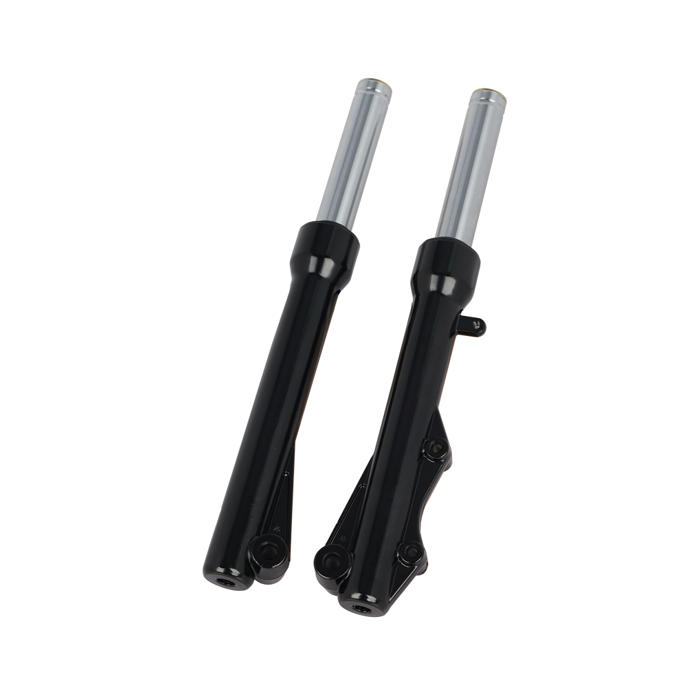 Side-Mount Disc Brake Front Fork Suspension (Gloss Black) - η»θεΎ 5