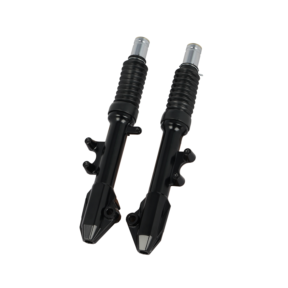 Short Side-Mount Disc Brake Front Fork Suspension (Gloss Black) thumbnail 2