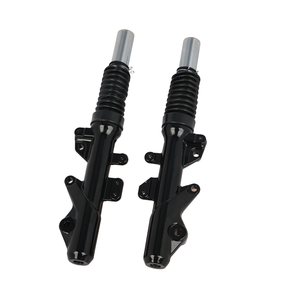 Side-Mount Disc Brake Front Fork Suspension (Gloss Black) - η»θεΎ 4