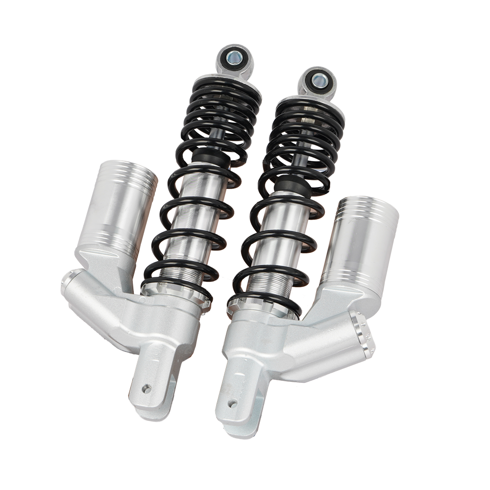 320mm Motorcycle Rear Shock Absorber, Black Coil Spring, Eyelet + Clevis Mount, Universal for 125cc-200cc Scooter Dirt Bike - η»θεΎ 7