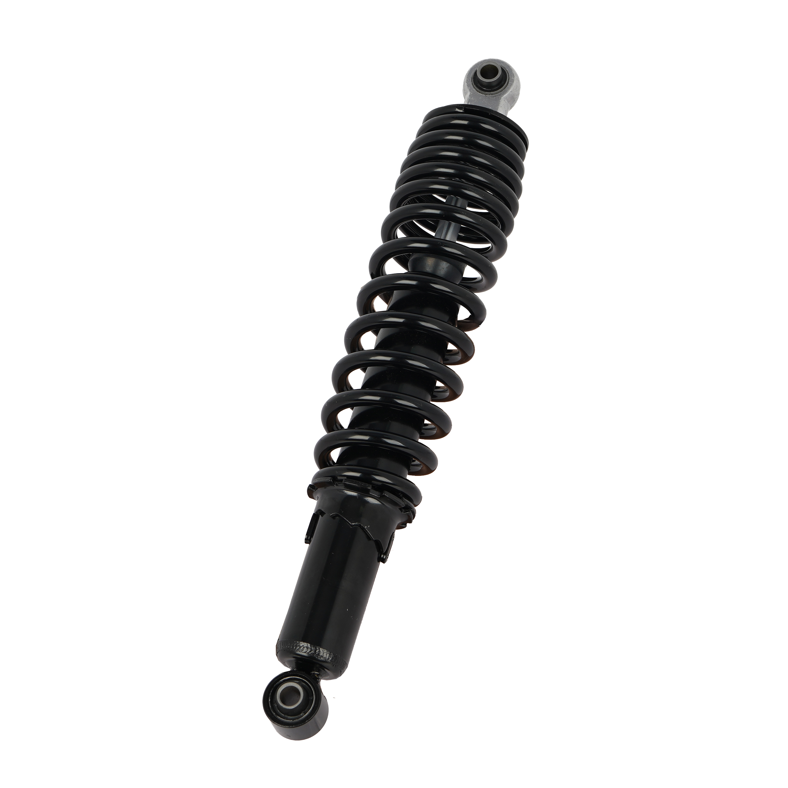 320mm Motorcycle Rear Shock Absorber, Black Coil Spring, Eyelet + Clevis Mount, Universal for 125cc-200cc Scooter Dirt Bike - η»θεΎ 3