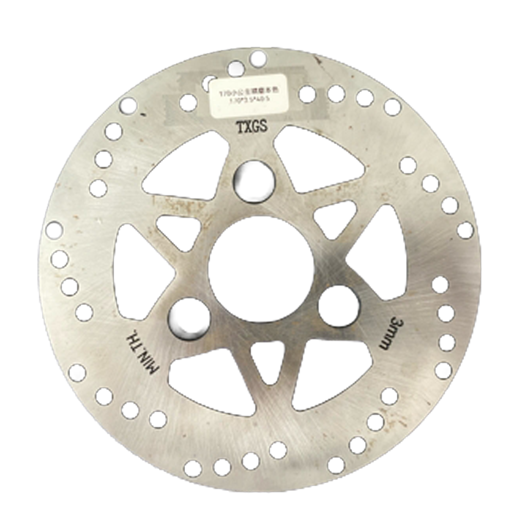 170mm Motorcycle Brake Disc Rotor, TOLAN Brand, Stainless Steel Ventilated, for 125cc-150cc Scooter - η»θεΎ 4