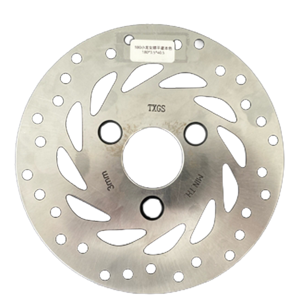 180mm Motorcycle Brake Disc Rotor, TOLAN Brand, 3-Hole Large Hollow, Stainless Steel Ventilated, for 150cc-200cc Dirt Bike - η»θεΎ 6