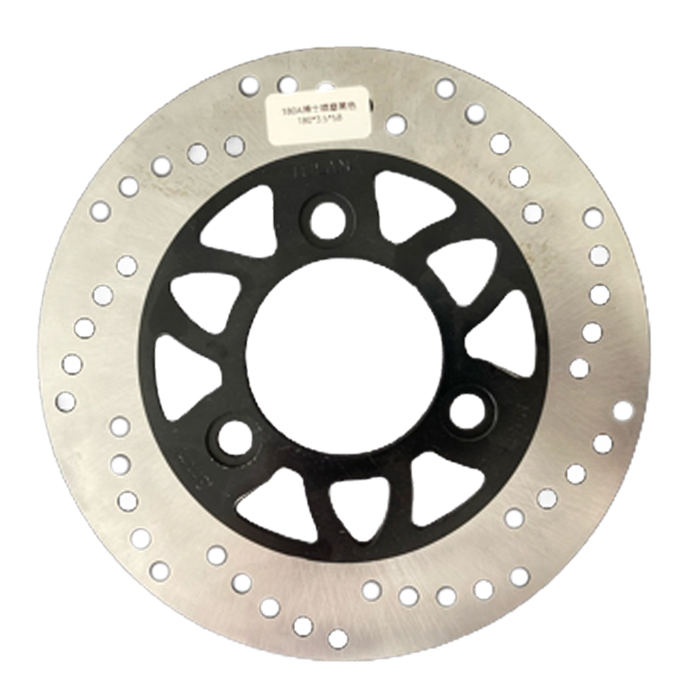 180mm Motorcycle Brake Disc Rotor, 3-Hole Multi-Hollow, Stainless Steel Ventilated, for 125cc-150cc Scooter - η»θεΎ 4