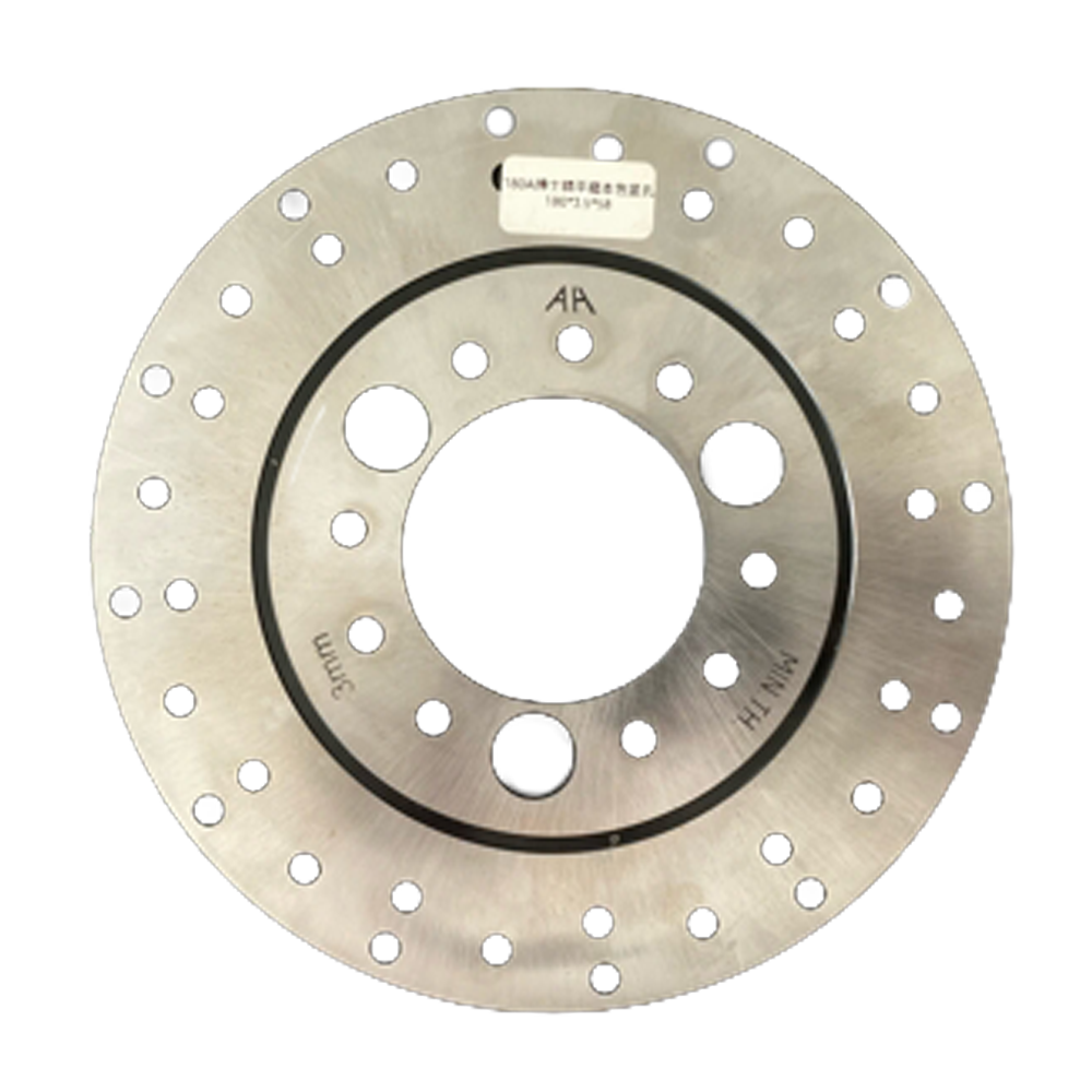 180mm Motorcycle Brake Disc Rotor, 3-Hole Multi-Hollow, Stainless Steel Ventilated, for 125cc-150cc Scooter - η»θεΎ 6