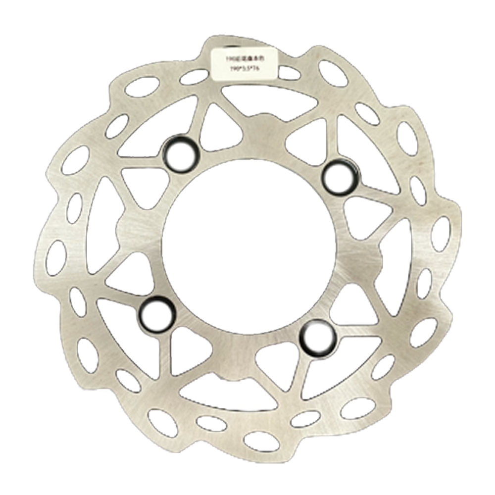 190mm Motorcycle Brake Disc Rotor,4 Holes Stainless Steel Brake Rotor For Dirt Bike Scooter thumbnail 1