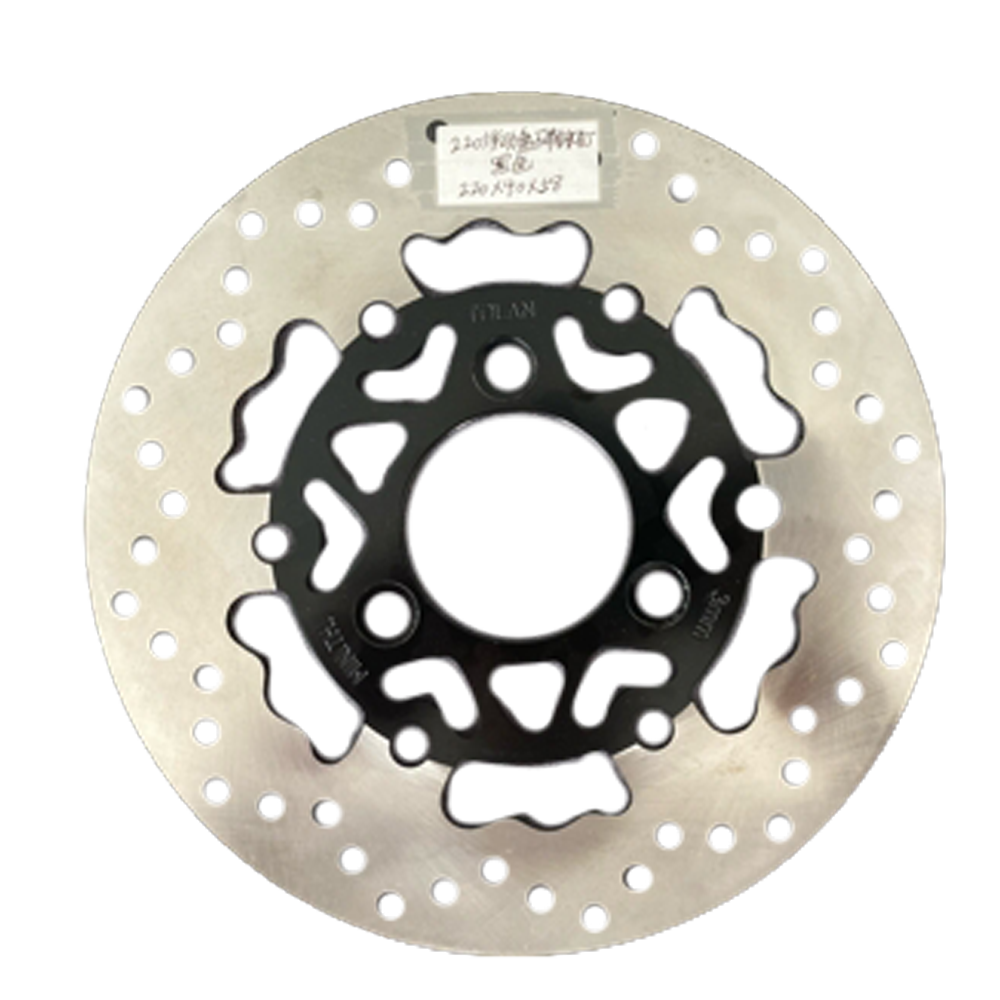 220mm Floating Wave‑Cut Motorcycle Brake Disc Rotor For GY6‑125 GY6‑150 Scooter Dirt Bike thumbnail 2
