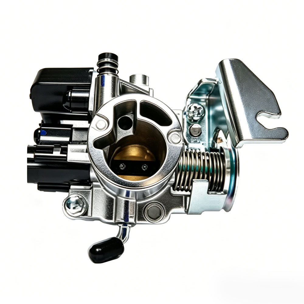 HQ22E‑1 22mm EFI Throttle Body for 125cc Scooter With Stepper Motor thumbnail 2