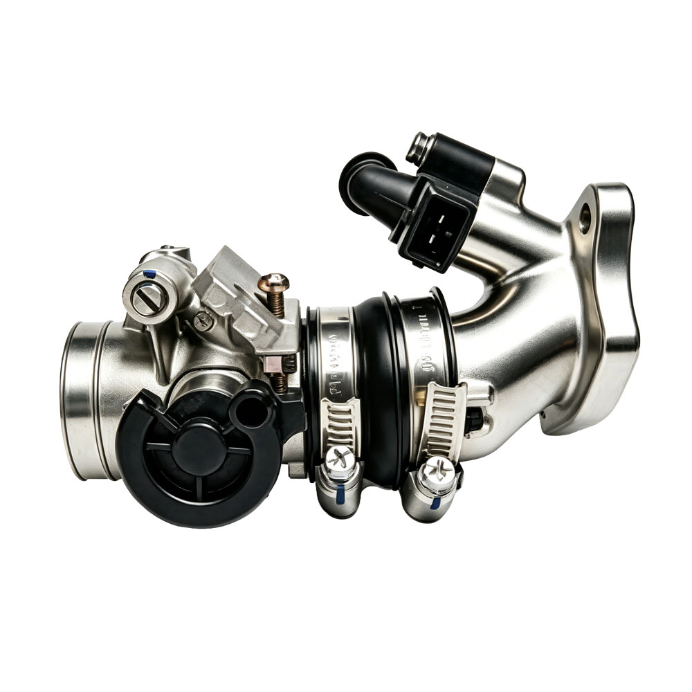 HQ28D 28mm Motorcycle Throttle Body With Accelerator Pump For 150‑175cc CG150 thumbnail 2