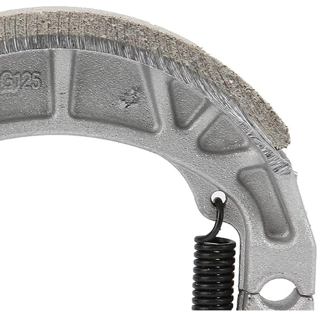 Motorcycle Drum Brake Shoes for Yamaha Crypton 110, Low-Noise - detail photo 2