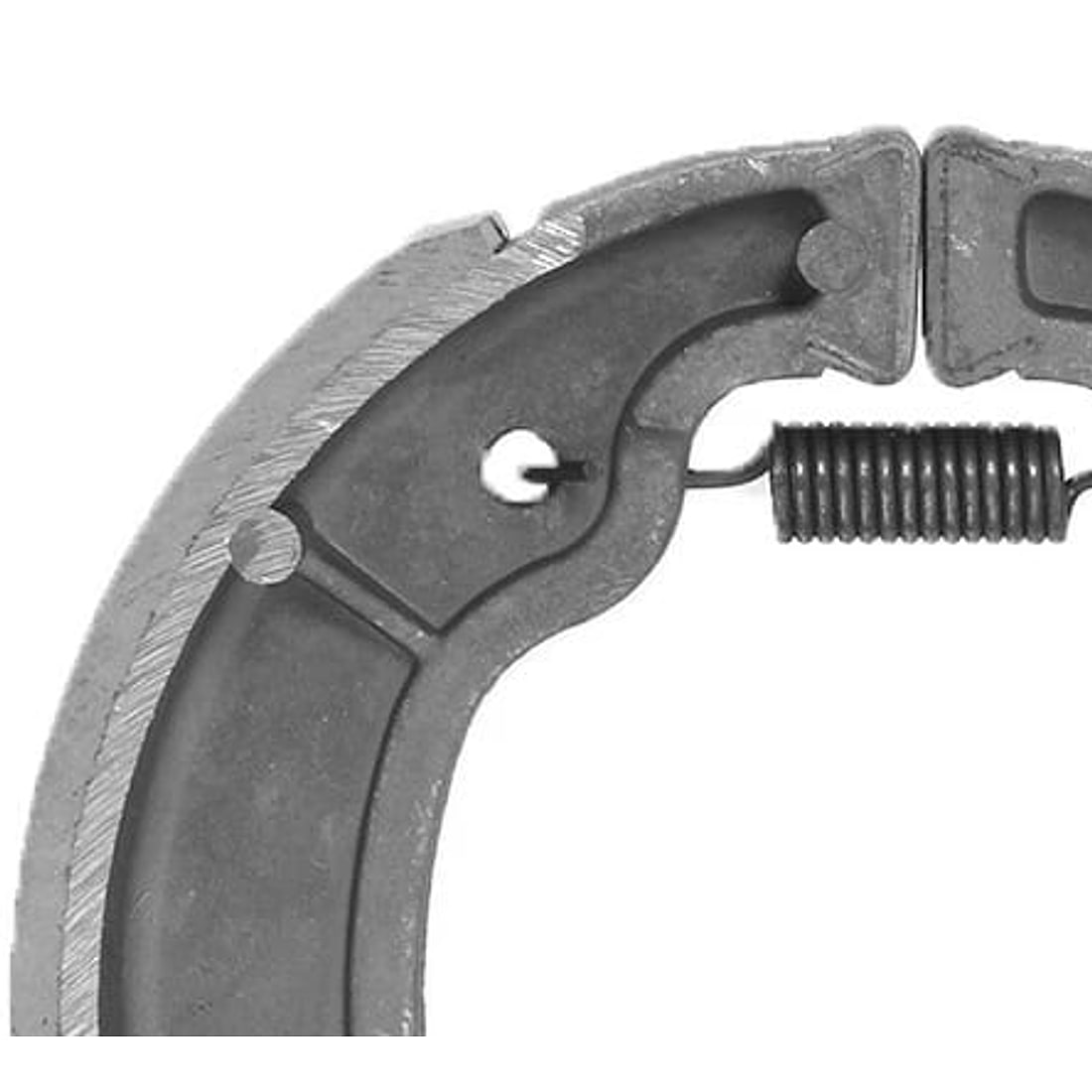 Motorcycle Drum Brake Shoes for Yamaha YBR125, Heat-Resistant - detail photo 1