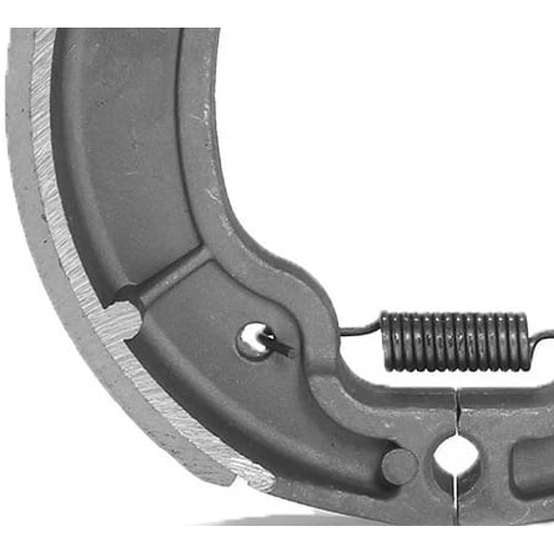 Motorcycle Drum Brake Shoes for Yamaha YBR125, Heat-Resistant - detail photo 3