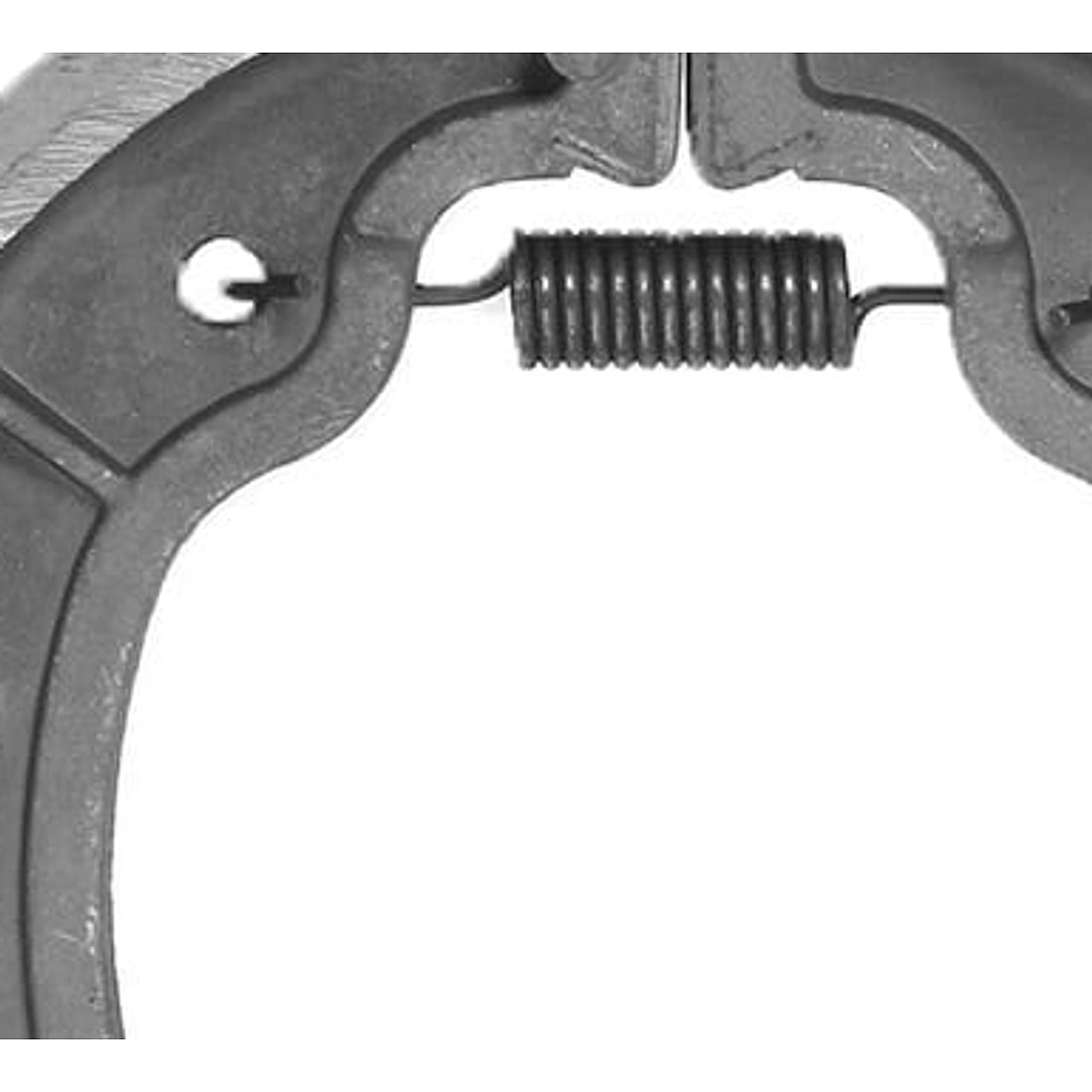 Motorcycle Drum Brake Shoes for Yamaha YBR125, Heat-Resistant - detail photo 5